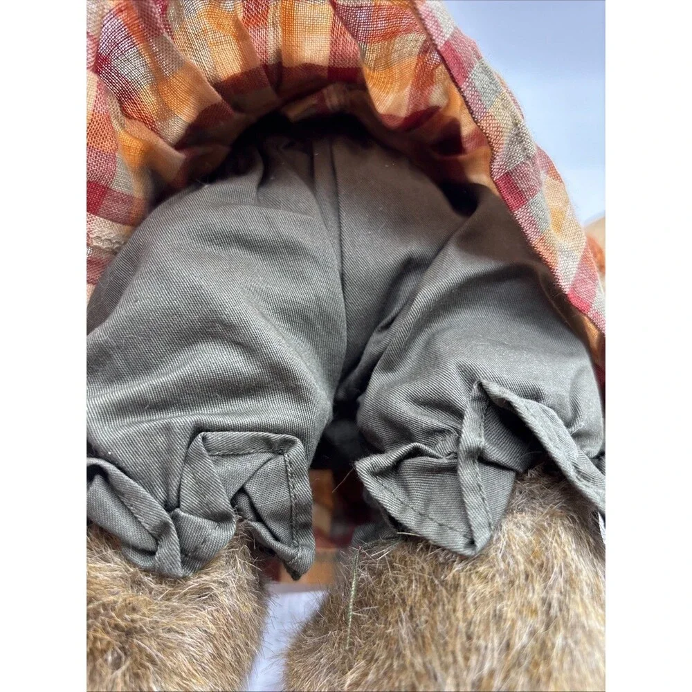 RETIRED Boyd’s Bear Hazel Q. Punkinbeary Stuffed Bear 2002 Jointed Autumn NWT